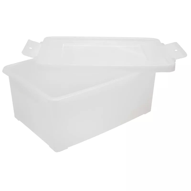 Behälter, Aufbewahrungsbox, Kunststoff, weiß, Deckel