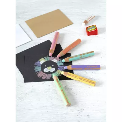 künstlerstifte, pastellstifte, buntstifte, malprojekt, kreidezeichnung