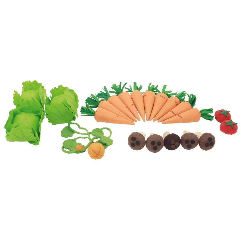 Gemüse-Model, Kartoffel-Nachbildung, Karotte, Tomate, Rosenkohl