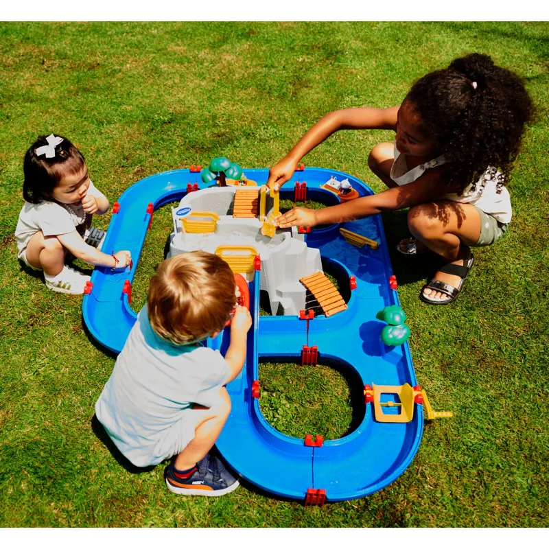 Spielzeugbahn, Kippbahn, Kinderspielset, Outdoor, Kunststoffbahn