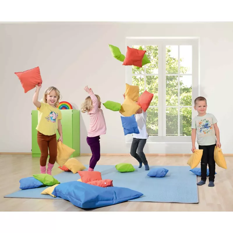 Kissen, Kissenwürfel, Bodenkissen, Spielkissen, Kinderzimmer