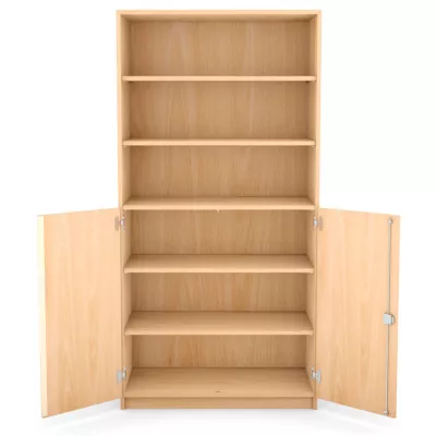 Schrank, Garderobenschrank, Regal, Holz, Schranktüren