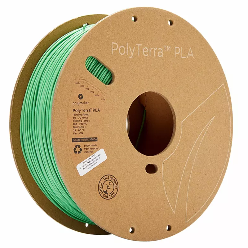 PLA, Filament, Grün, Drahtrolle, Spule