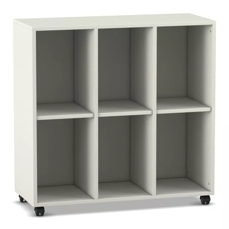 Regal, Schrankwürfel, Möbelwürfel, 3x2 Fächer, Lagerregal