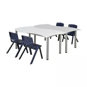 Wellen-Rechteck-Tisch
