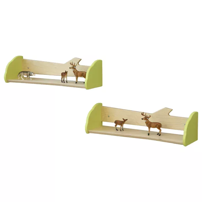Holzregal, Tierfiguren, Tierregal, Spielzeugregal, Holzbausatz