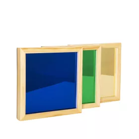 3 leuchtende Spiegel