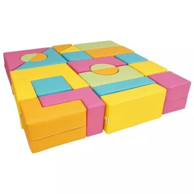 Spielmatte, Schaumstoffplatten, Farbblöcke, Schaumstoffpuzzle, weiche Matten