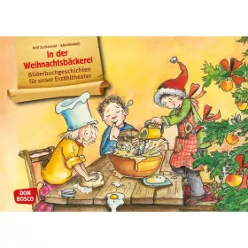 Kamishibai Bildkarten, In der Weihnachtsbäckerei