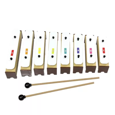 xylophon, musikinstrument, barren, bunt, schlägel