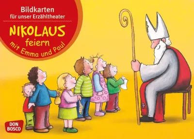 Stadt, Kinderbuch, Nikolaus, Kleidung, Bischofsstab