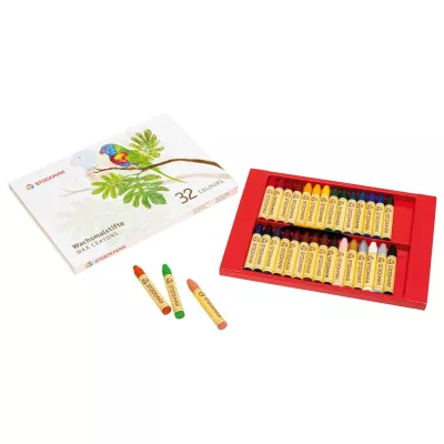 Wachsmalstifte, Wachsmalstifte-Set, Kreidefarben, 24, Farbkreiden