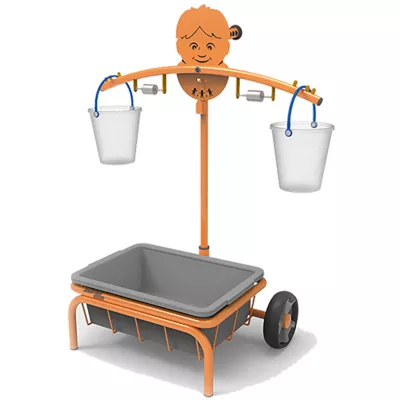 Kinderwagen, Seifenbehälter, Halterung, Gartenspiel, Tragewagen