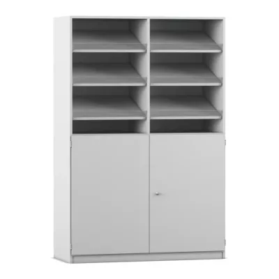 Schrank, Bücherregal, Schiebetüren, Schranksystem, Hänge- und Standregal