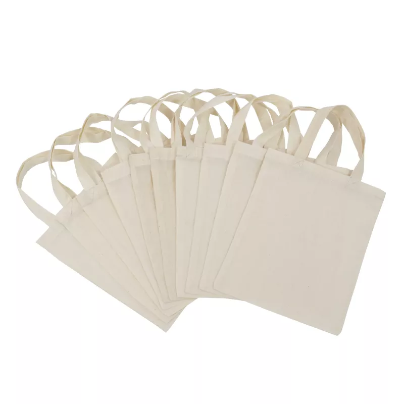 Canvas-Tasche, Taschenbeutel, unbefleckt, Tuchtasche, wiederverwendbare Tasche