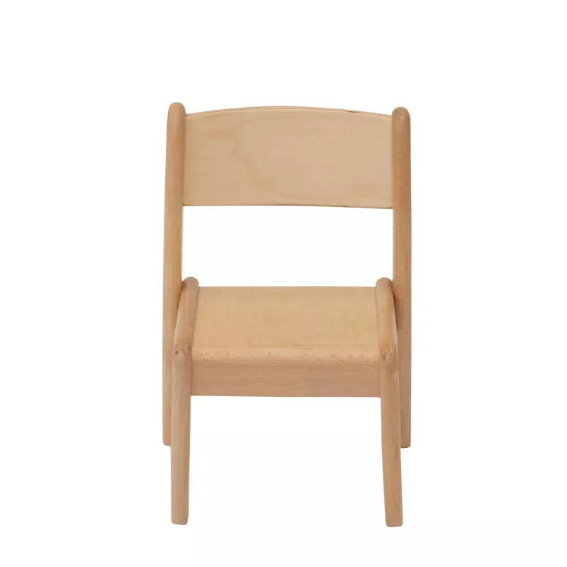 Holz, Hochstuhl, Holzstuhl, Kinderstuhl, natürliche Oberfläche