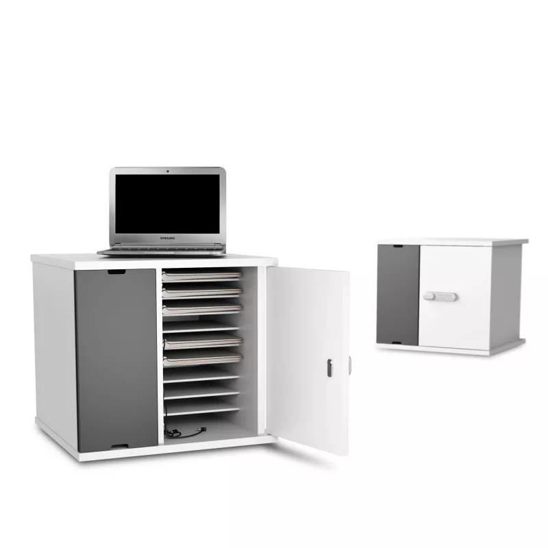 Schrankschreibtisch, Schubladenschrank, Aktenablage, Laptopablage, Dateiablage