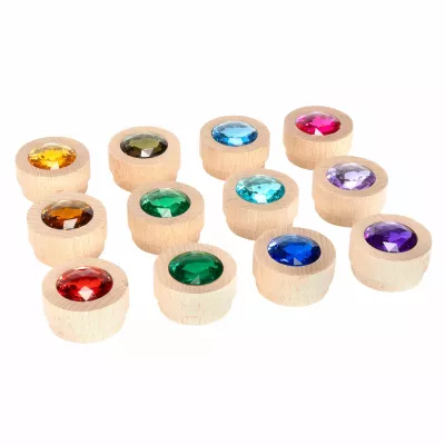 perlen, holzplättchen, bunte steine, glittersteine, spielset