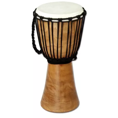 Djembe, Trommel, Holz, Seilnetz, Hauttrommel