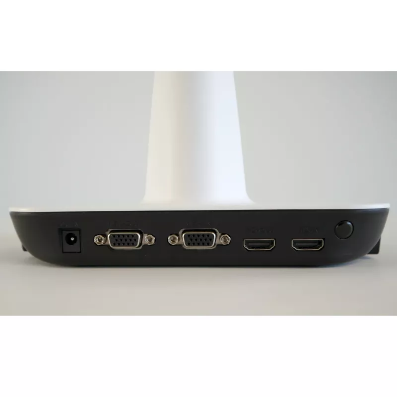 Ständer, Monitorenbasis, VGA-Anschlüsse, HDMI-Anschlüsse, Stromanschluss