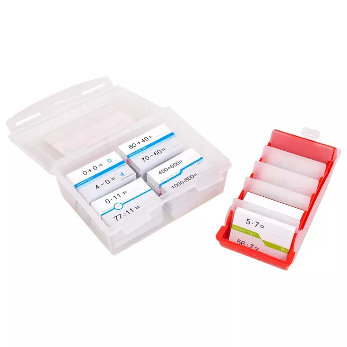 Koffer-Kassetten, Stapel-Sets, Abakus-Mathe, Zahlentafel, Lernkassette