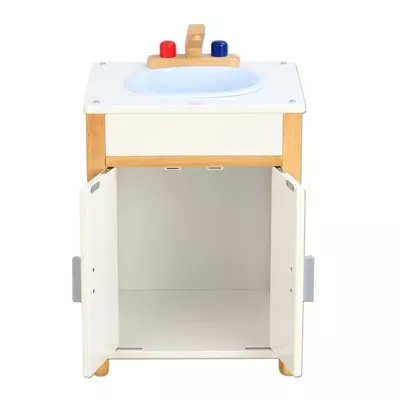 Kinderküche, Holzküche, Waschbecken, Küche Spielzeug, Türen Türen