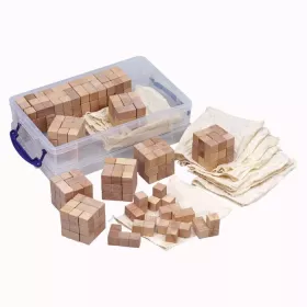Soma-Würfel, Klassen-Set aus Holz