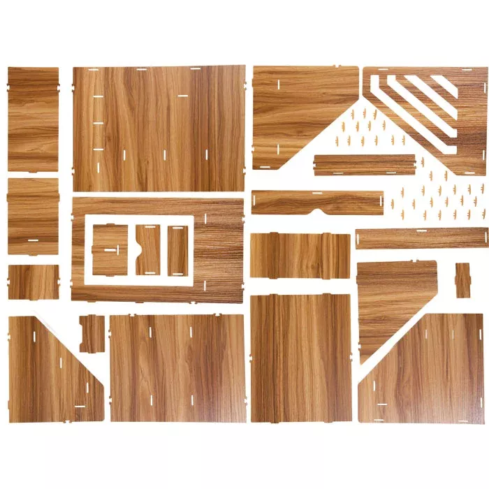 Holzfurnier, Spanplatte, Korpusplatte, Holzmaserung, Paneelkits