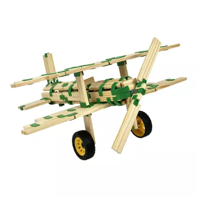 Holzspielzeug, Baustellenwagen, Holzklammern, Baustellenbau, Fahrzeug