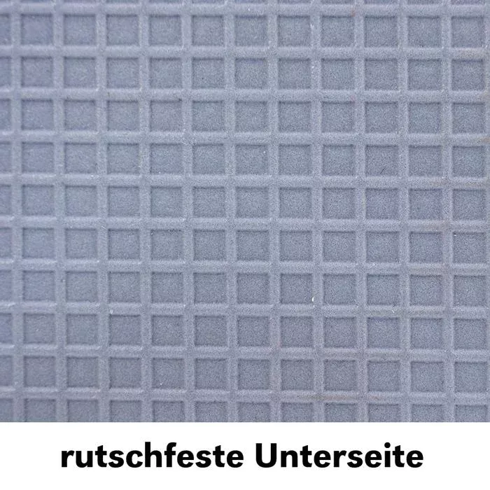 gittermuster, texturierte Oberfläche, Gummimatte, Rutschfest, Unterseite