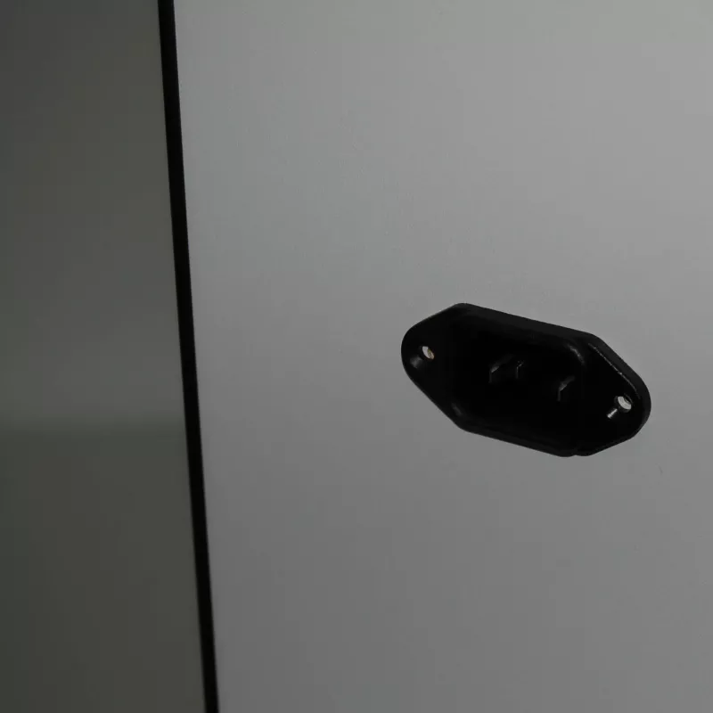 Steckdose, Netzstecker, Wandmontage, Schwarz, Gehäuse