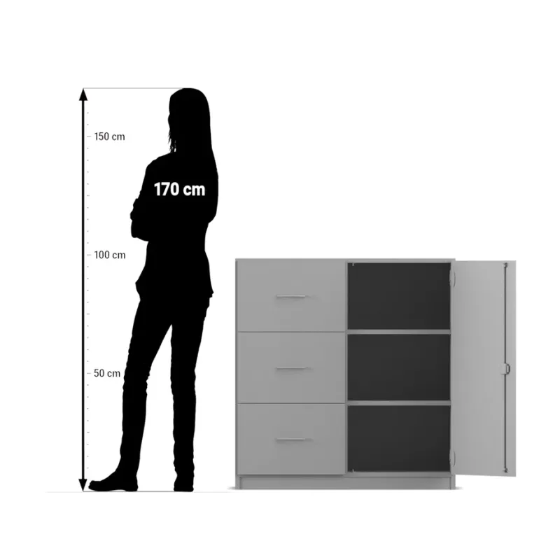 Seitenschrank, Schrank, Aufbewahrung, Schubladen, Sideboard