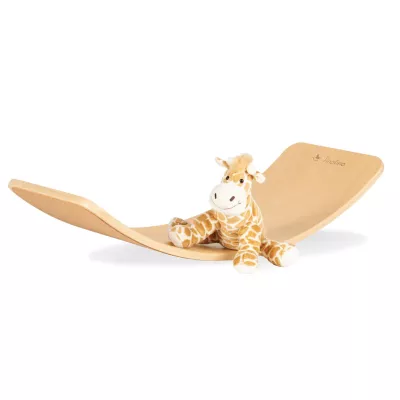 Schaukel, Holz, Giraffe, Spielzeug, Plüsch