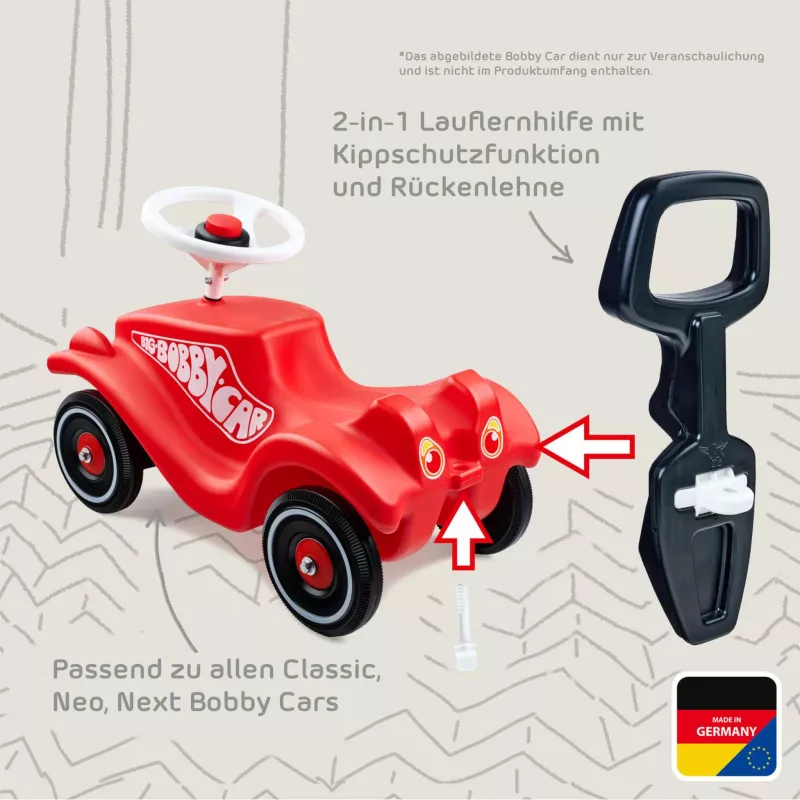 Rutschauto, Kinderfahrzeug, Rot, Lenkbar, Werkzeugset