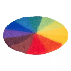 Regenbogen Filzmatte