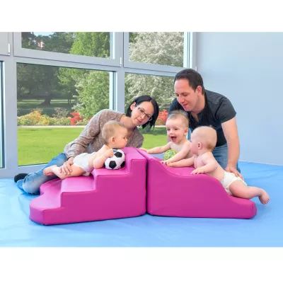 Kinderpuzzle, Kletterstufe, Magenta Matratze, Ballspielzeug, Familienbedarf