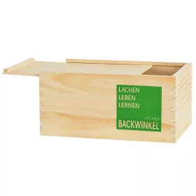 Holzkiste mit Deckel