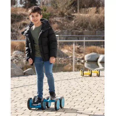 Scooter, Roller, Kinder, Jeans, Mantel