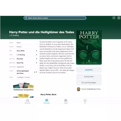 harry potter, heft, ebook, dunkelgrün, buchcover