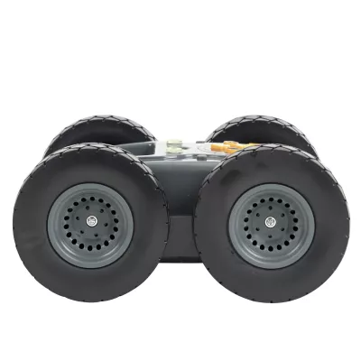 Quadrovarianter Robot, Rover, Laufräder, Gummireifen, Stufenloser Antrieb