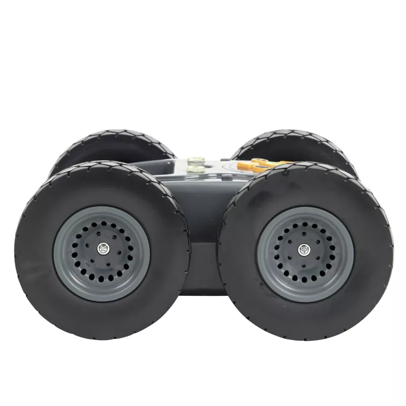 Quadrovarianter Robot, Rover, Laufräder, Gummireifen, Stufenloser Antrieb