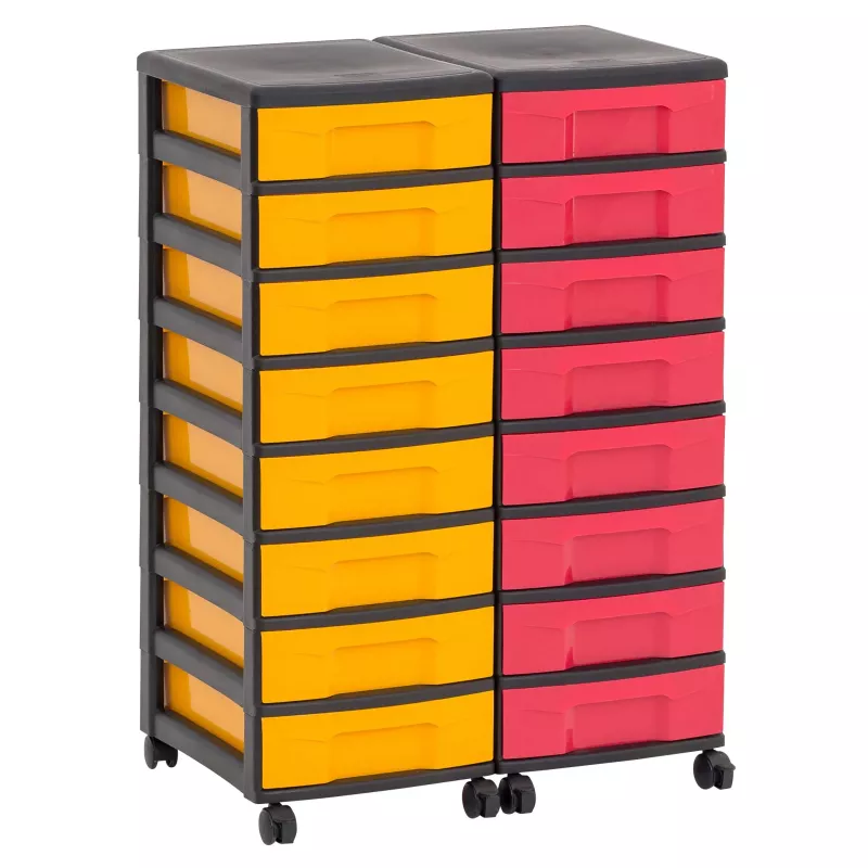 Werkzeugtaschen, Aufbewahrungsboxen, Schubladenkästchen, Rollenkasten, Kunststoff