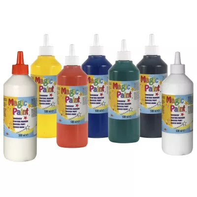 Farbflaschen, Kunstfarbe, Acrylic Paint, Pinselmalerei, 500 ml