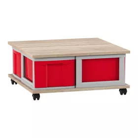 Flexeo® Container-System mit Ablage und 4 hohen Boxen