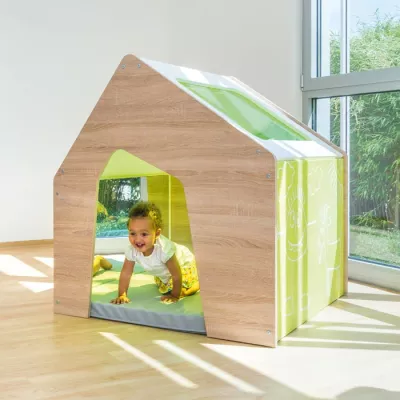 Kinderhaus, Spielhaus, Holzspielzeug, Kletterhaus, Kleines Haus