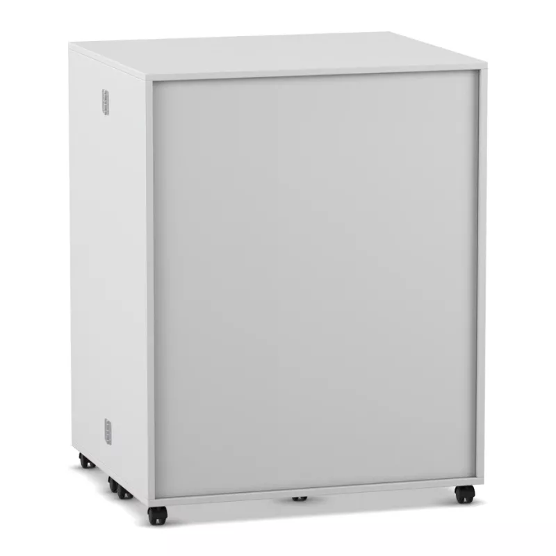 Kastenmöbel, Rollschrank, Schubladenschrank, Moveable cabinet, Grau