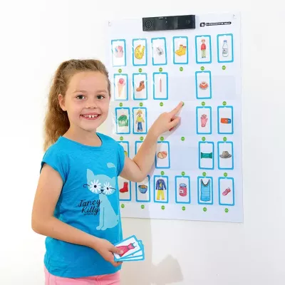 Kinderregelbrett, Sortierkarte, Lernbrett, Spielzeugposter, Kartensteuerung