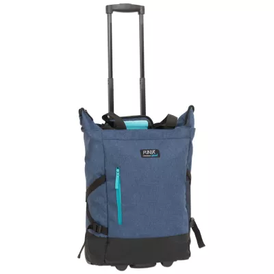 rolltop, Trolley, Rucksack, Nylon, Blau