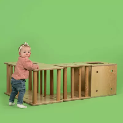 Holzspielzeug, Kindermöbel, Kleinkind, Spielstruktur, Holz
