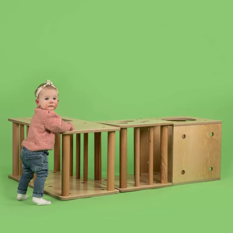 Holzspielzeug, Kindermöbel, Kleinkind, Spielstruktur, Holz